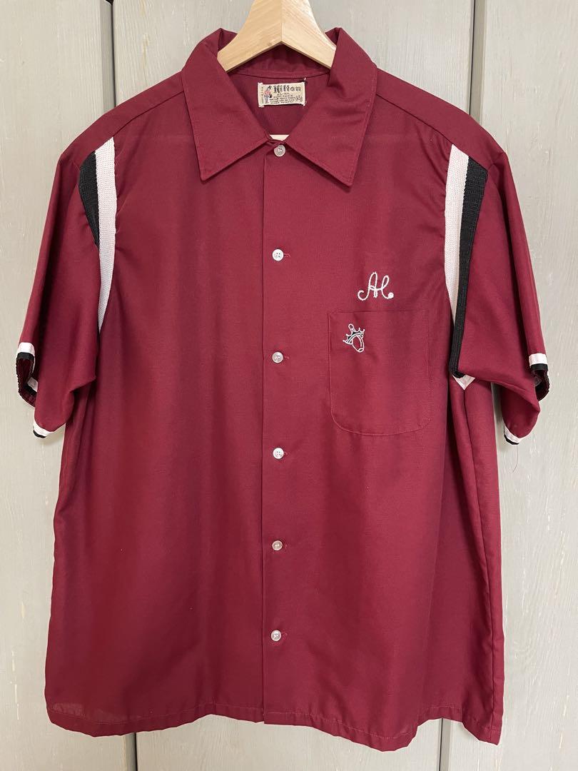 HILTONヒルトンボーリングシャツ背面チェーンステッチ60s