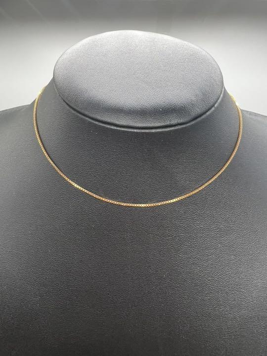 18金ネックレス　約35センチ