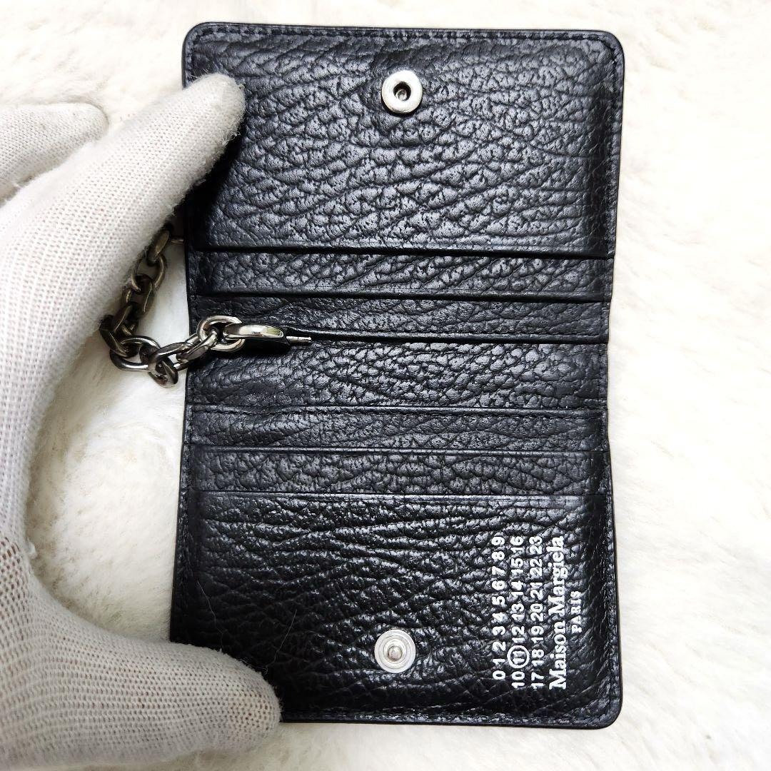 ✨極美品　国内正規品✨マルジェラ　折り財布　二つ折り　カードケース　キーリング