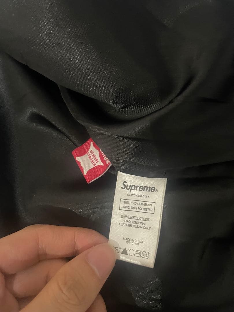 16SS supreme レザージャケット 16SS supreme レザージャケット