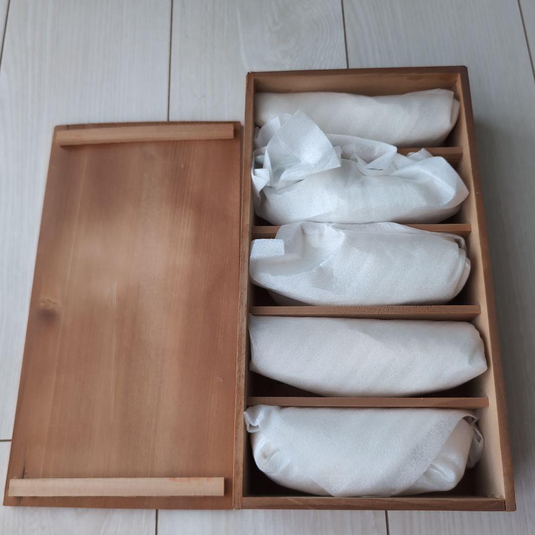 青花　有田焼　れんげ　５個　専用箱