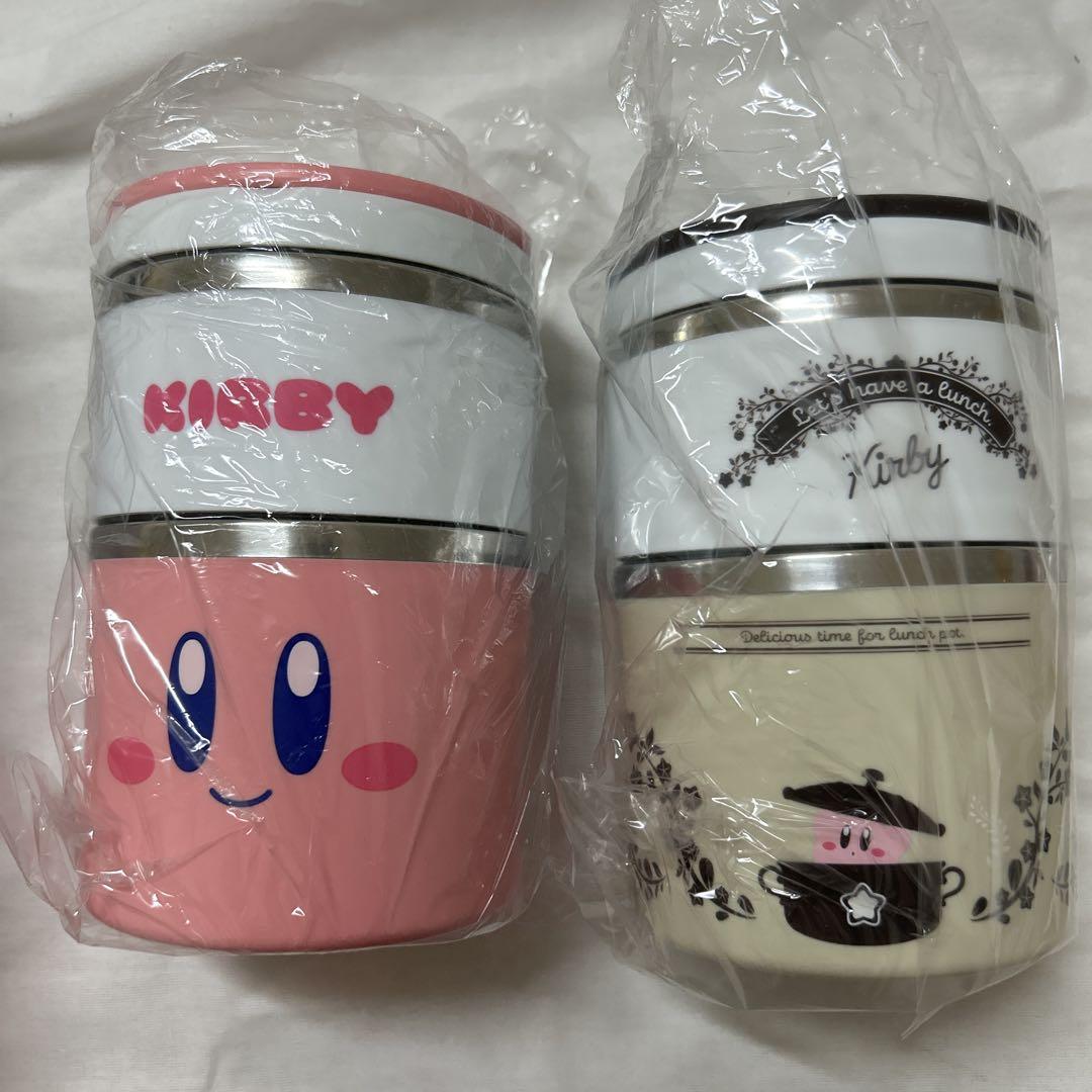 星のカービィ 2段ステンレスランチポット 弁当箱