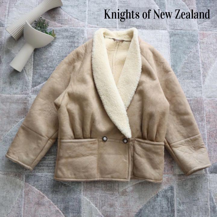 Knight of New Zealandレザージャケット L ムートン