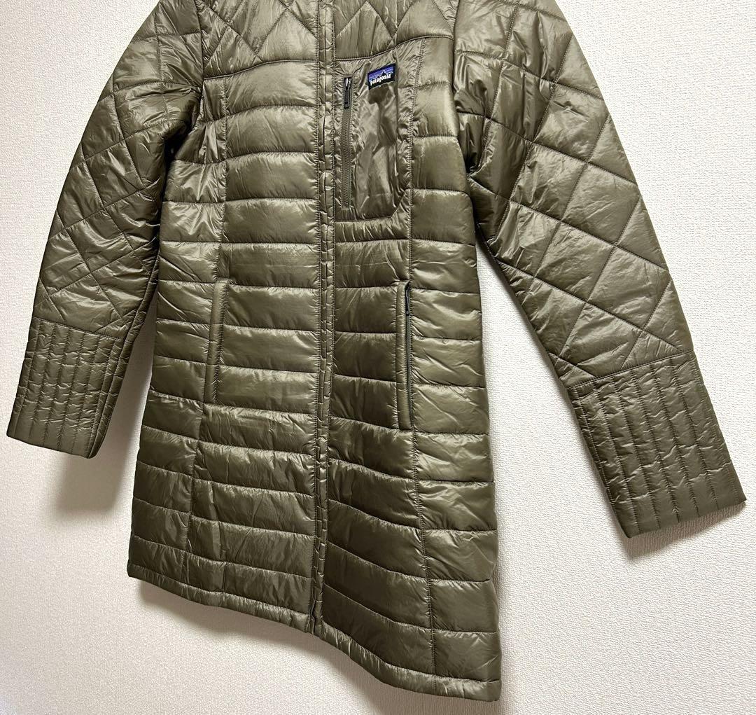 【お1人様1点限り】 patagonia パタゴニア M カーキ 中綿コート スリムフィット アウター ジャケット・アウター