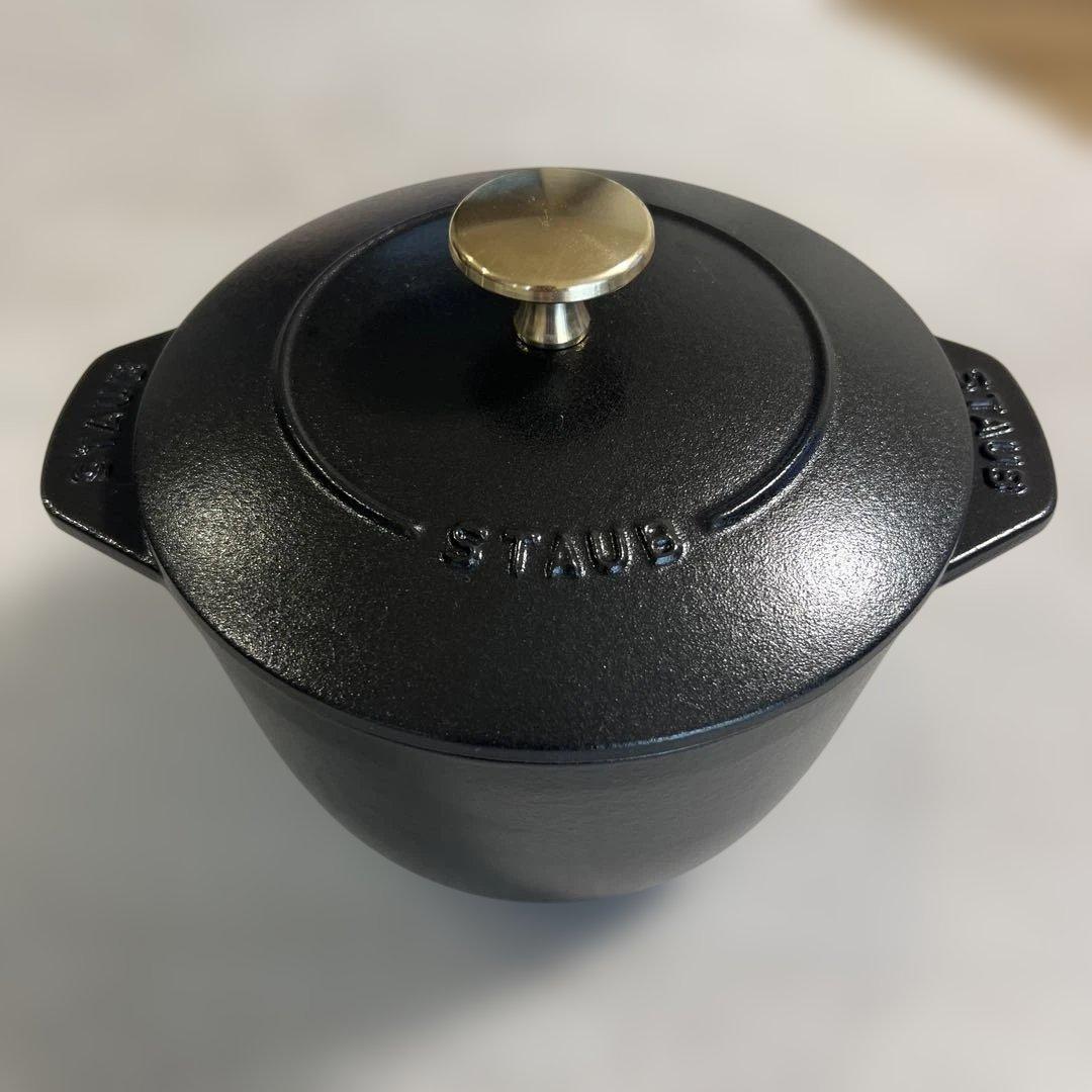 STAUB 黒 ココット16センチStaub