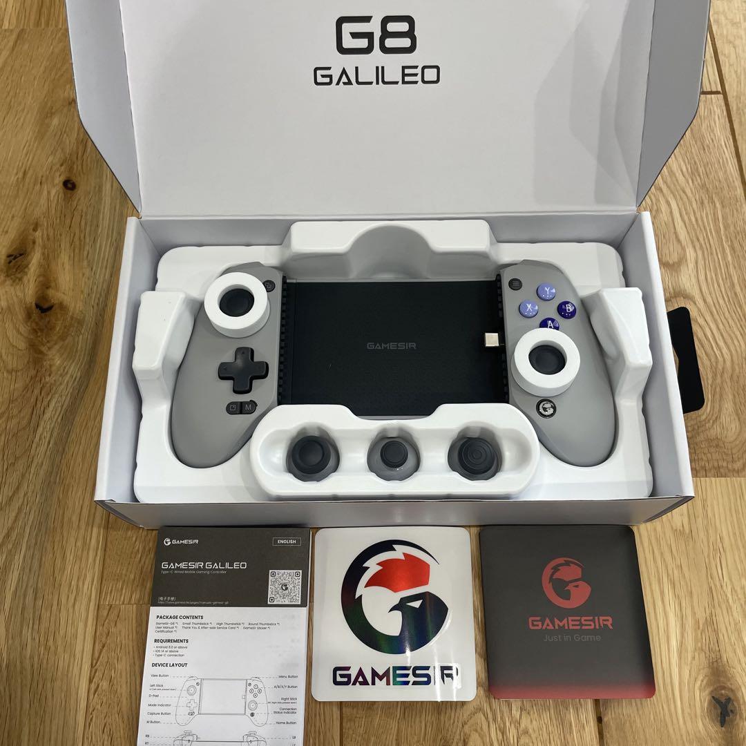 G8 Galileo Type-C 有線ゲームコントローラー ゲームパッド