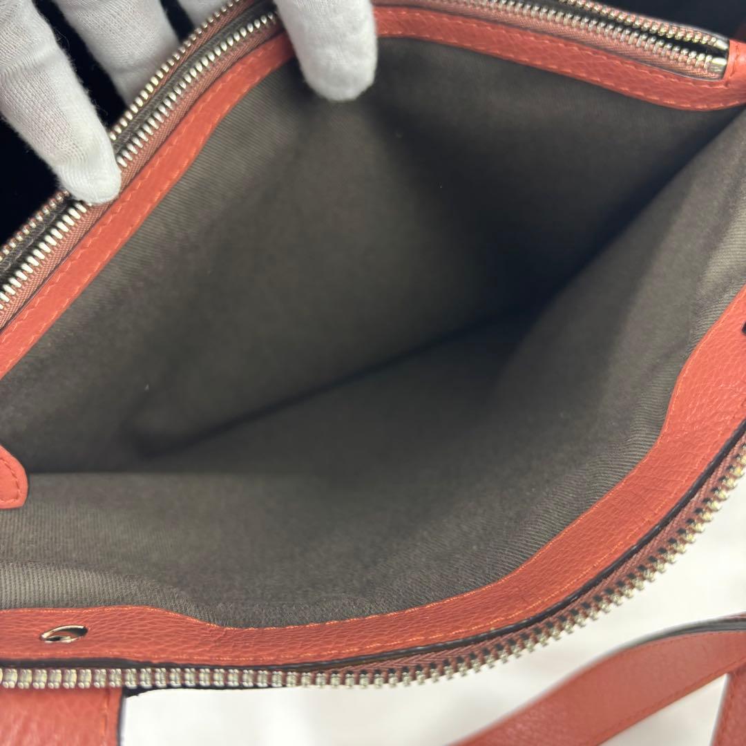 ✨極美品✨ BALLY レザー 2way トートバッグ レッド ✨極美品✨ BALLY レザー 2way トートバッグ レッド