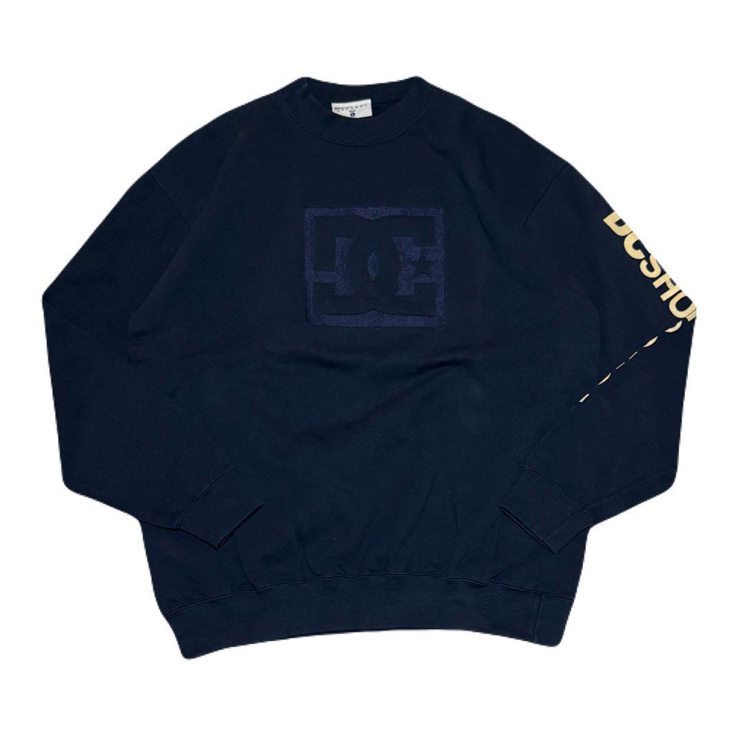 90s DC SHOE CO USA スウェット トレーナー L シュー