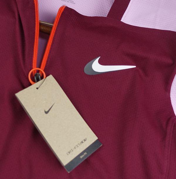 国内未発売！ホルガ ルネ着用ウェア B新品 NIKE ホルガ・ルーネ着 コート DFADV スラム ポロシャツ M
