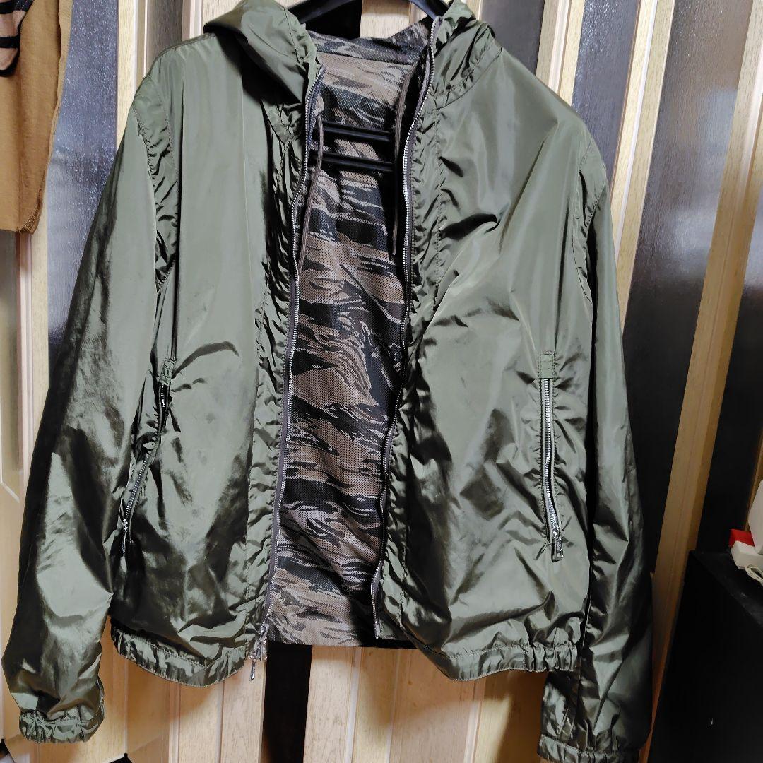 美品　MONCLER フード　ナイロンジャケット GOBERT リバーシブル