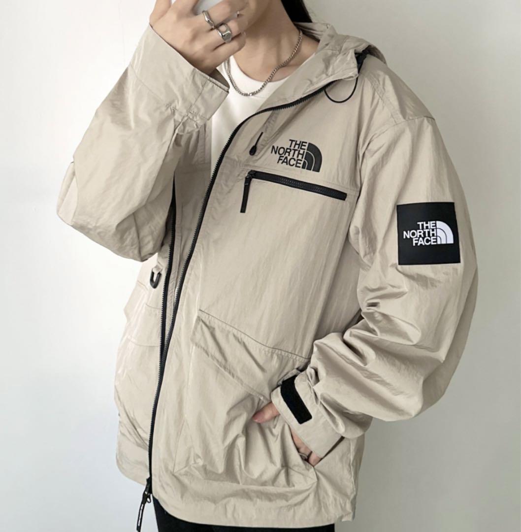 新品 THE NORTH FACE 軽量 ワンポイントロゴ ジャケット M