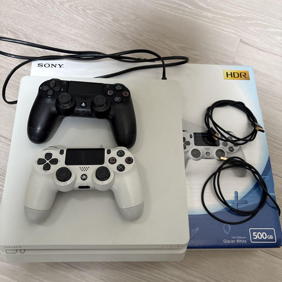 ps4 本体 コントローラー セット500GB CUH-2100A 人気商品！ラスト！✨PS4 本体 CUH-2100A 500GB コントローラー