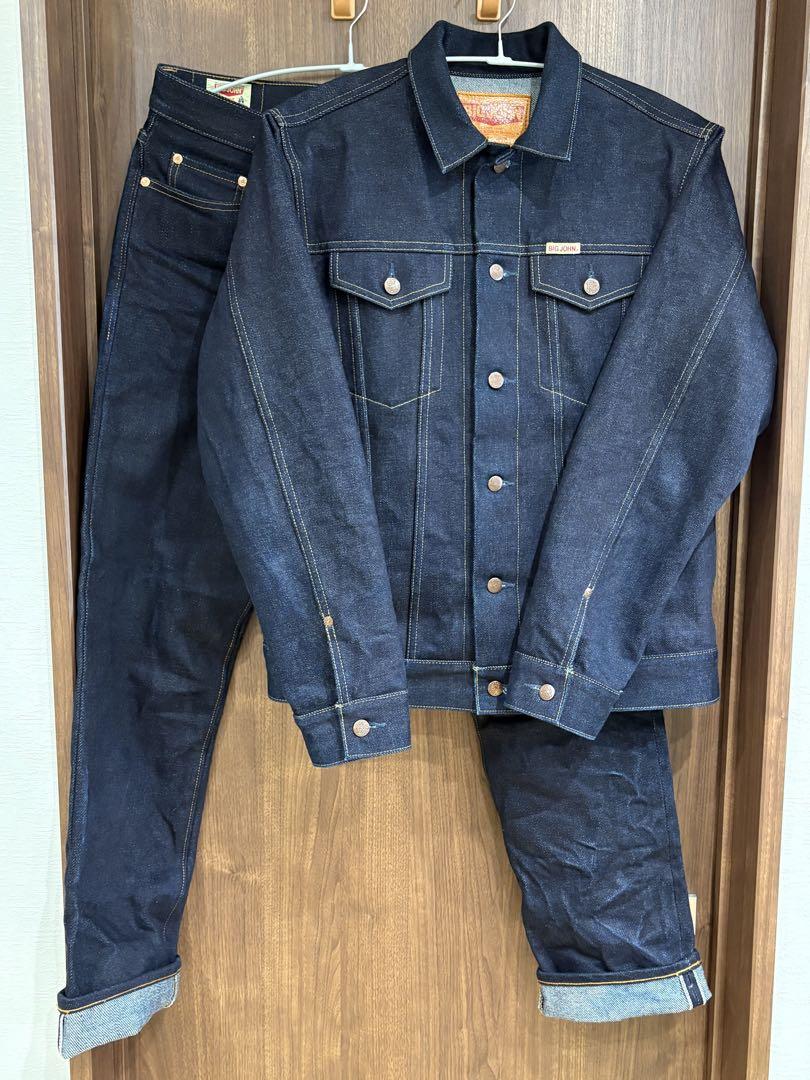 【極美品/Set】Heavy Selvedge デニムセットアップMサイズ/33