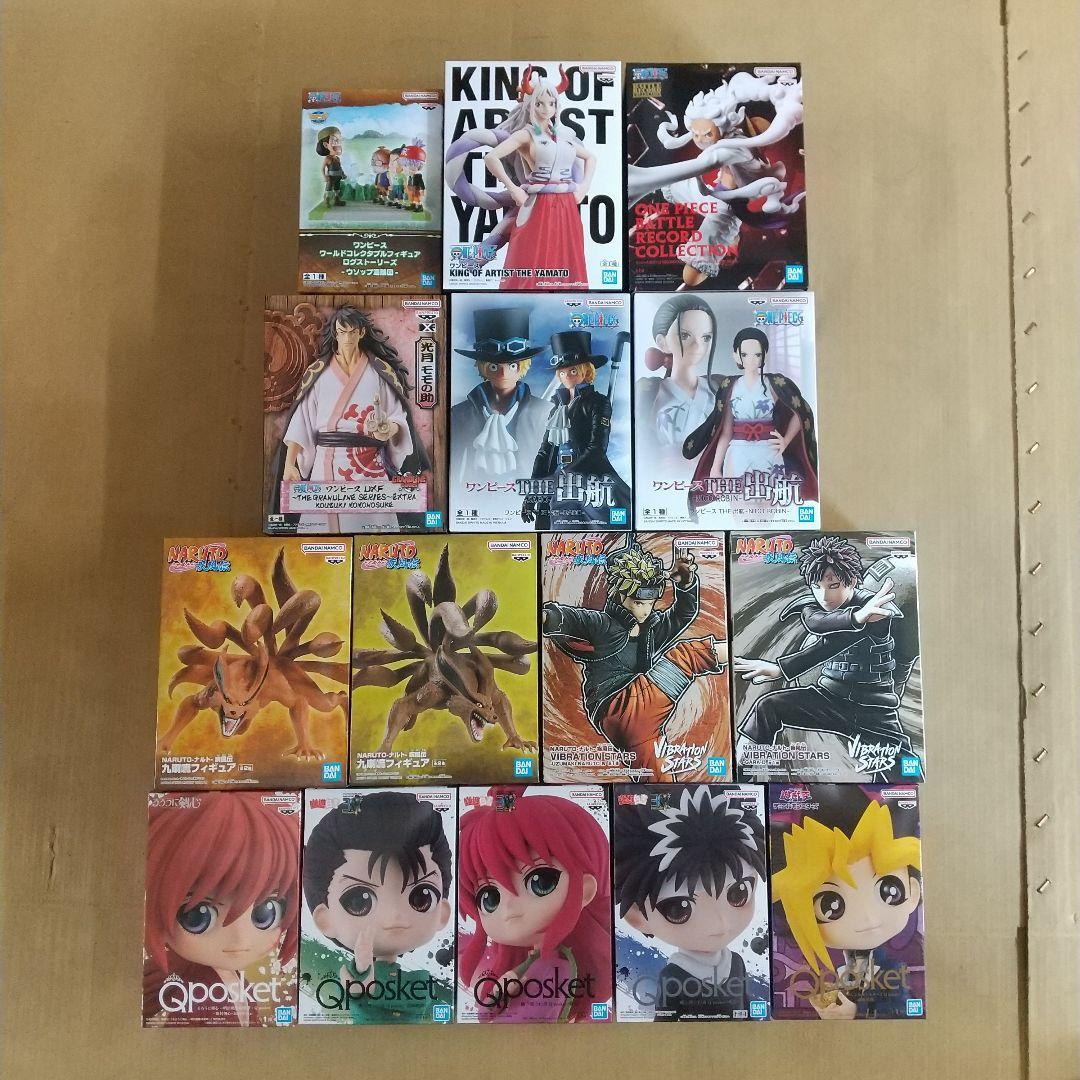 ワンピース　ナルト　るろうに剣心　 フィギュア㊼ ワンピース ナルト るろうに剣心 遊戯王 幽☆遊☆白書