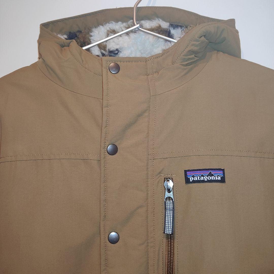 patagonia ボーイズインファーノジャケットL ブラウン