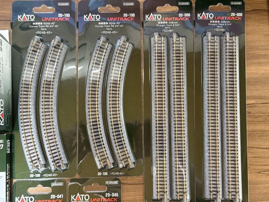 KATO Nゲージ パワーパックとN用ACアダプター　Nレールセット
