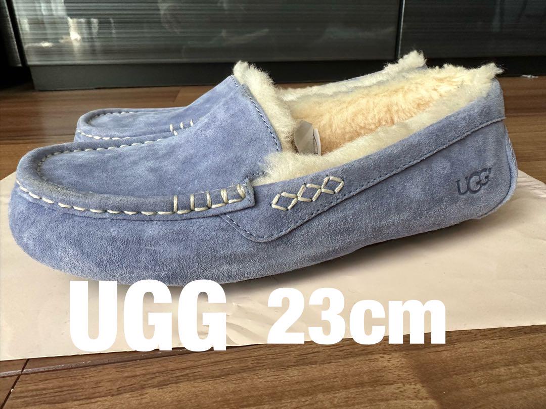 UGG アグ　アンスレー モカシン　23cm ブルー系
