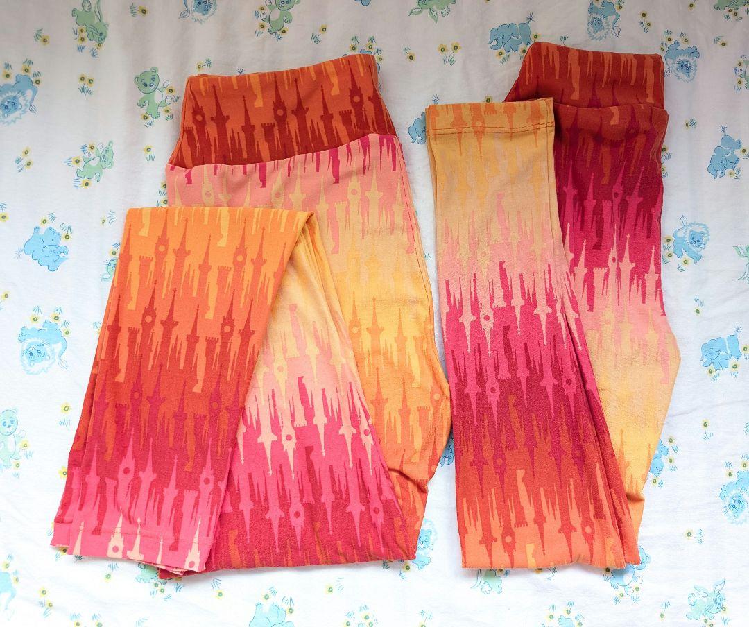 ルラロー lularoe キャッスル柄 ディズニー Disney 親子ペア