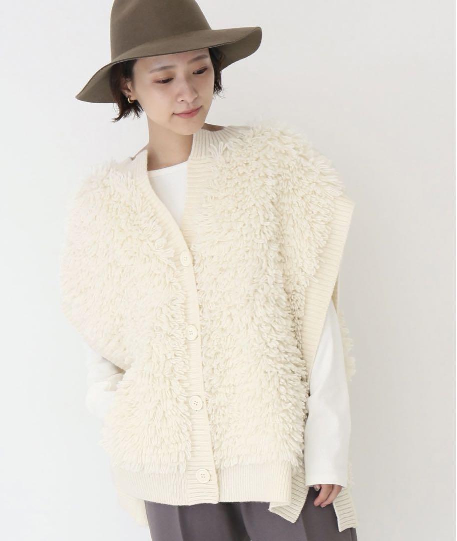 Spick & Span ループオーバーニットベスト