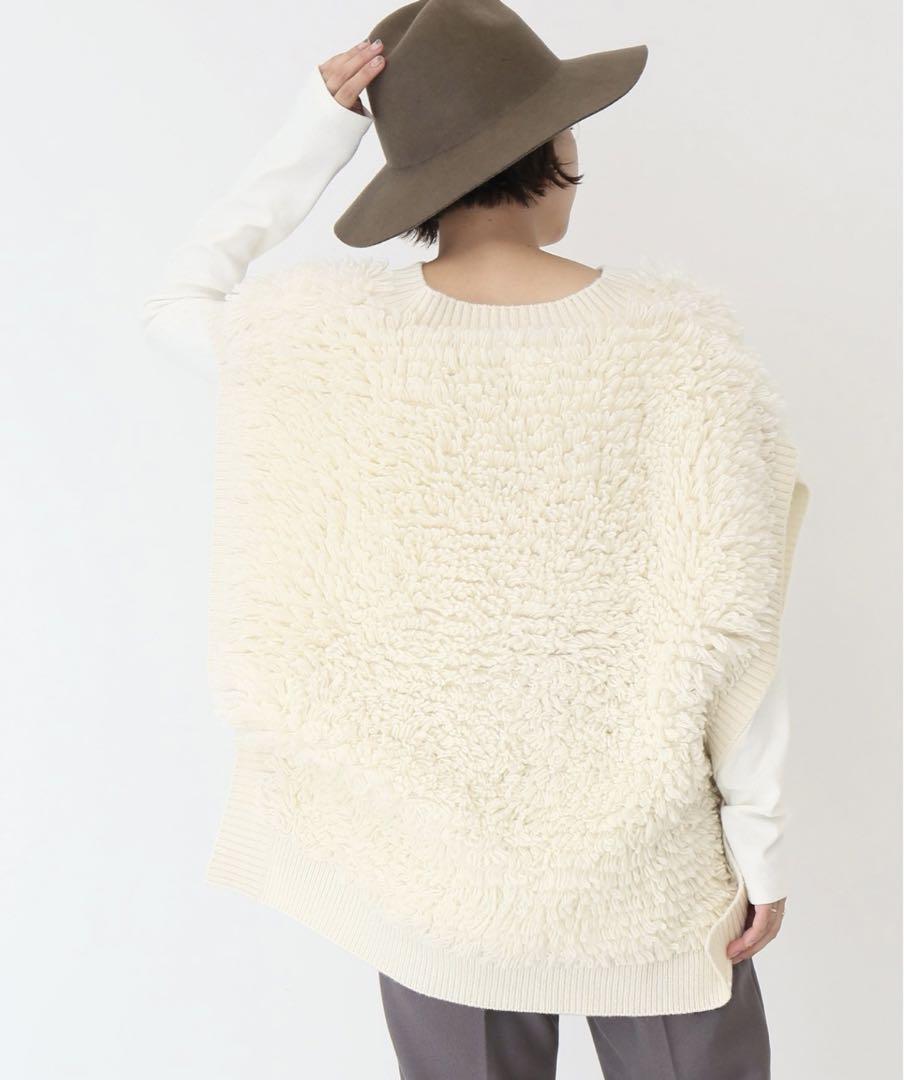 Spick & Span ループオーバーニットベスト