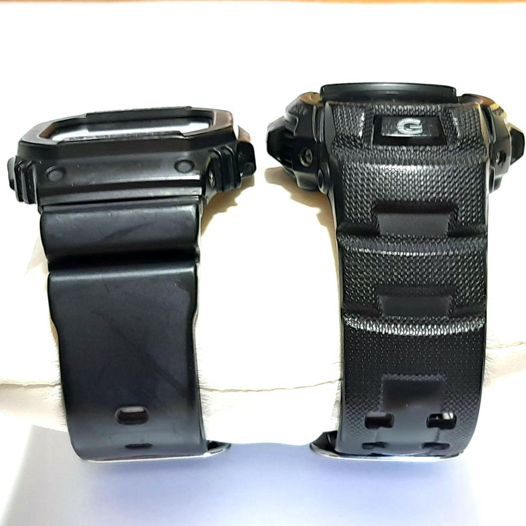 【2本セット】G-SHOCK 黒×黒