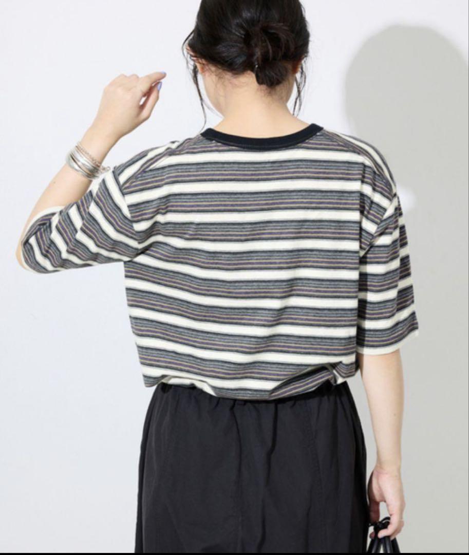 25SS 新品未使用 SLOBE IENA マルチボーダーTEE - メルカリ