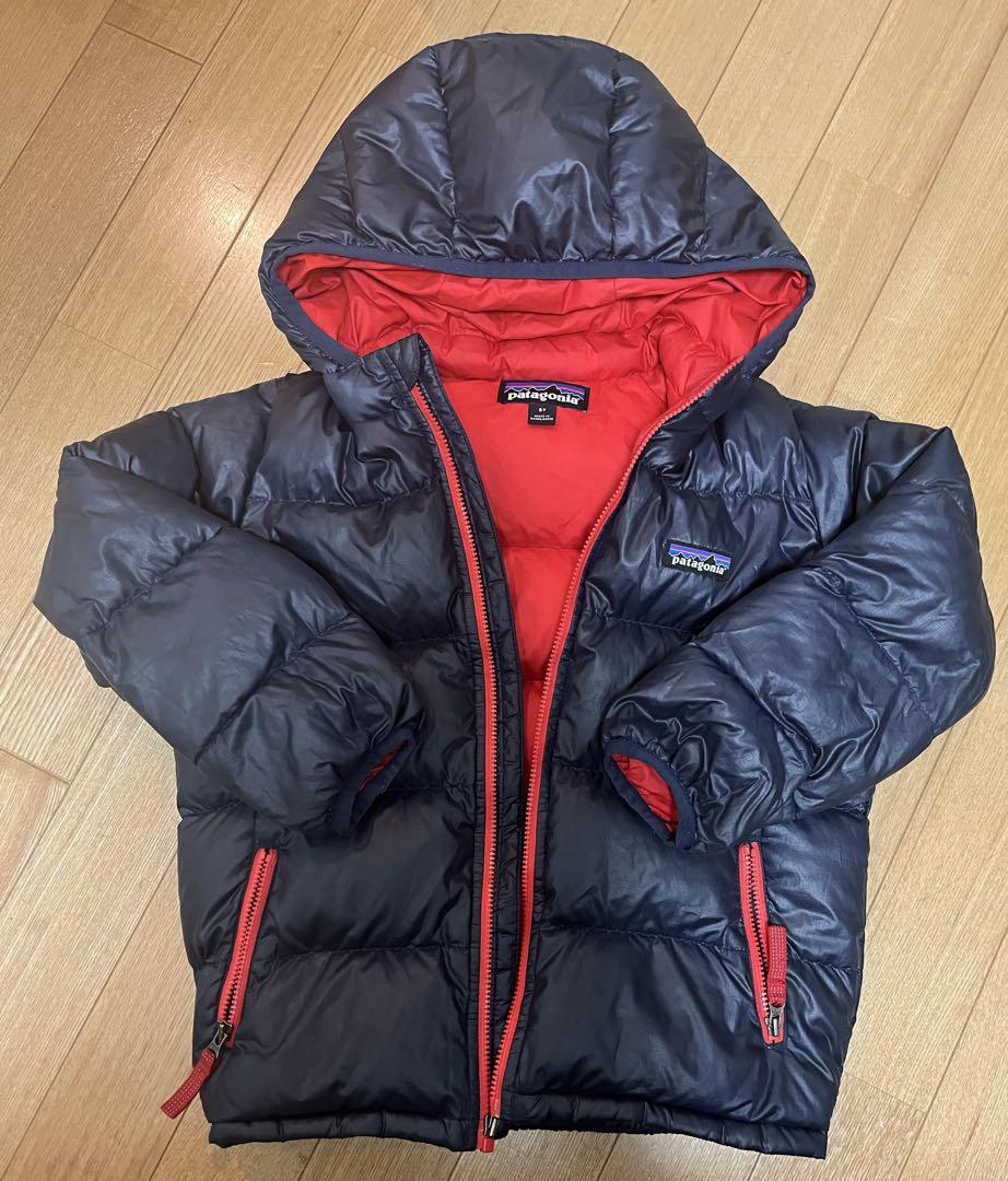新 モデルベビー・キッズ - patagonia フード付きダウン
