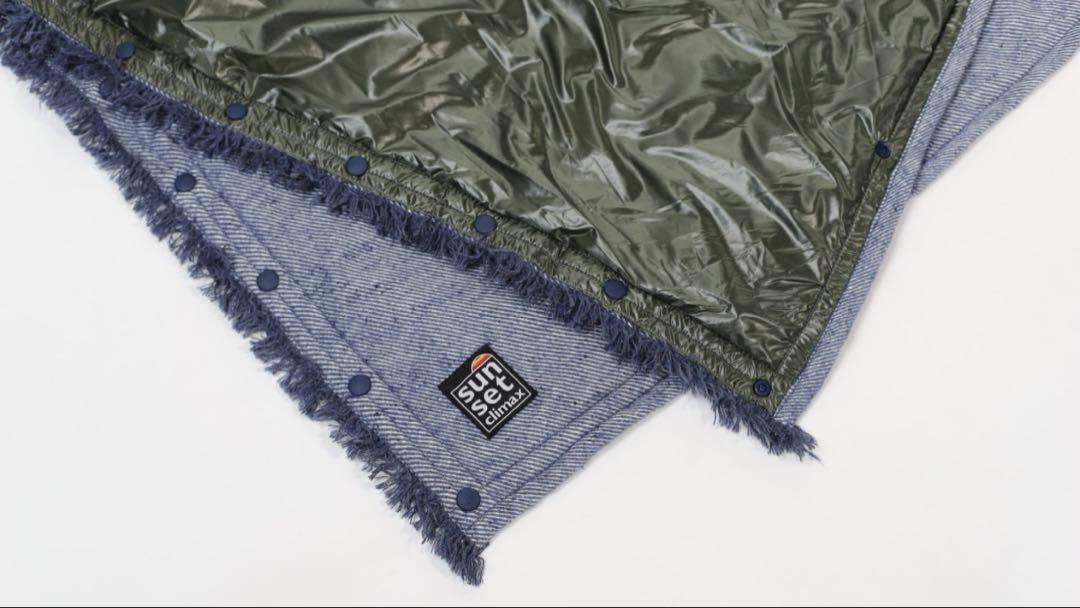 sunsetclimax Camp throw blanket ブランケット Camp throw blanket - sunsetclimax