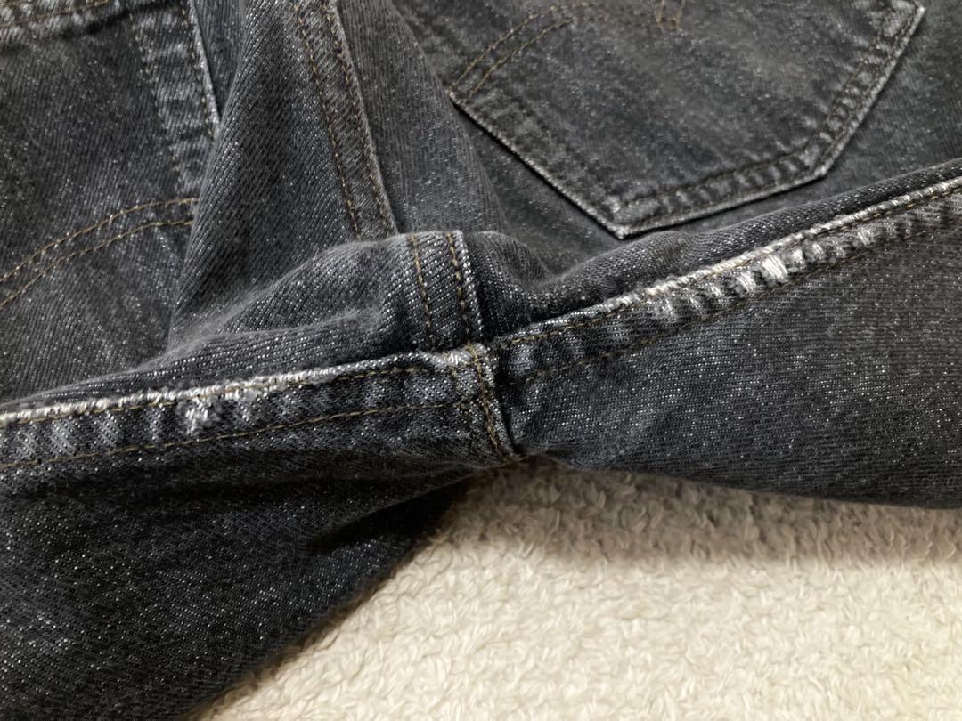 先染めブラック 91年 USA製 levis リーバイス 501 w31 農色