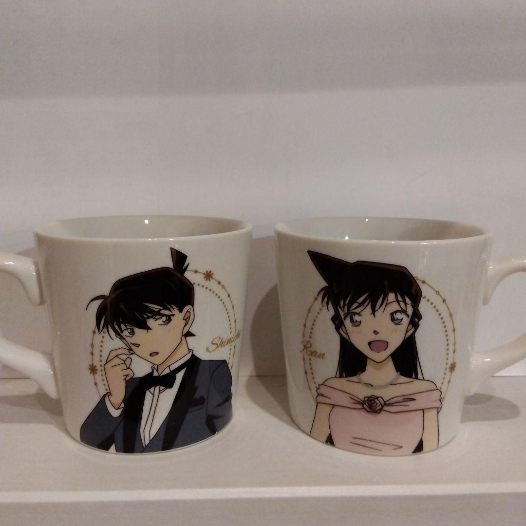 名探偵コナン 毛利蘭 工藤新一 マグカップ - メルカリ