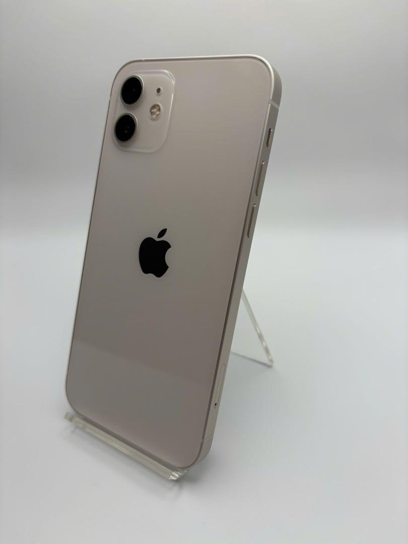 iPhone 12 White 64GB バッテリー 86% - 9707 - メルカリ