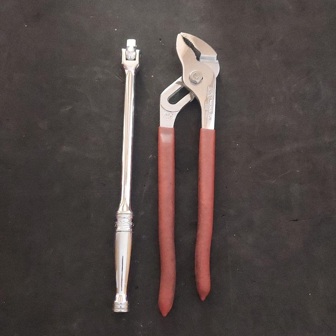 スナップオン Snap-on ブレーカーバー KTCウォーターポンププライヤー 6,600円