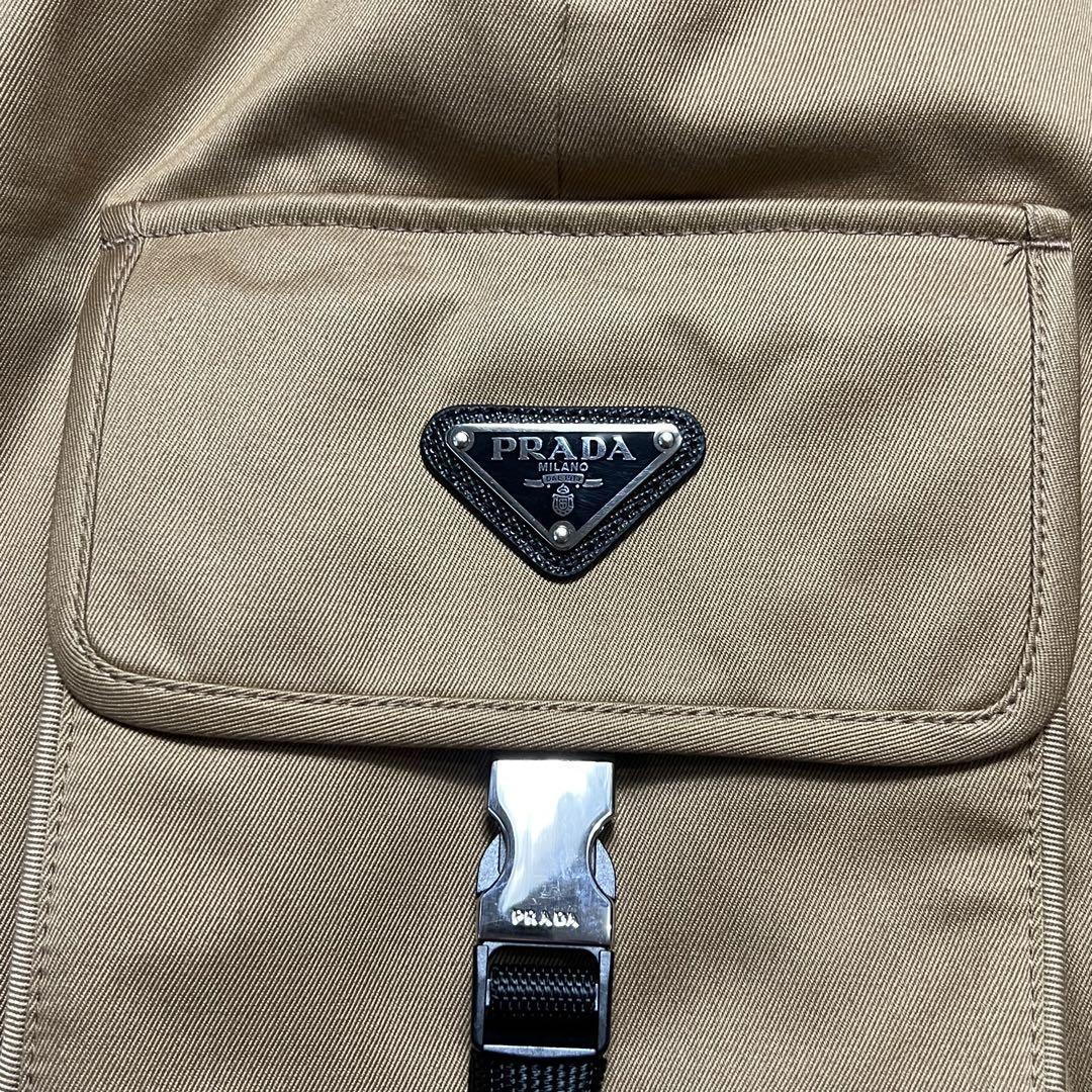 パンツ Prada Plate Logo Cargo Shorts Pants