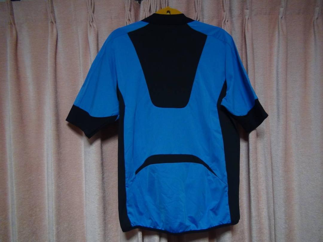NIKEのポロシャツ（XL）ブルーブラック！。