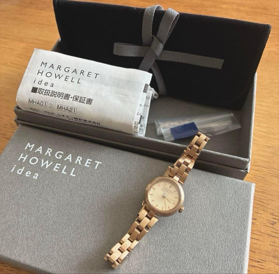 Margaret Howell idea 腕時計 ダイヤ