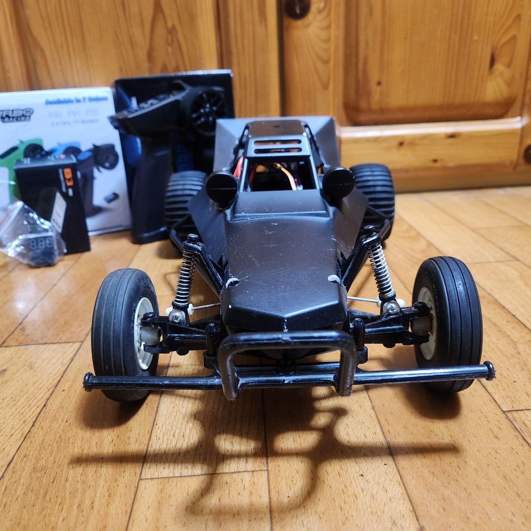 タミヤ バギー フルセット　グラスホッパー　ブラック　ボディ　　　TAMIYA