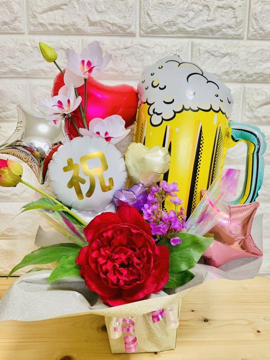 バルーンギフト　バルーンブーケ　お祝い　成人式