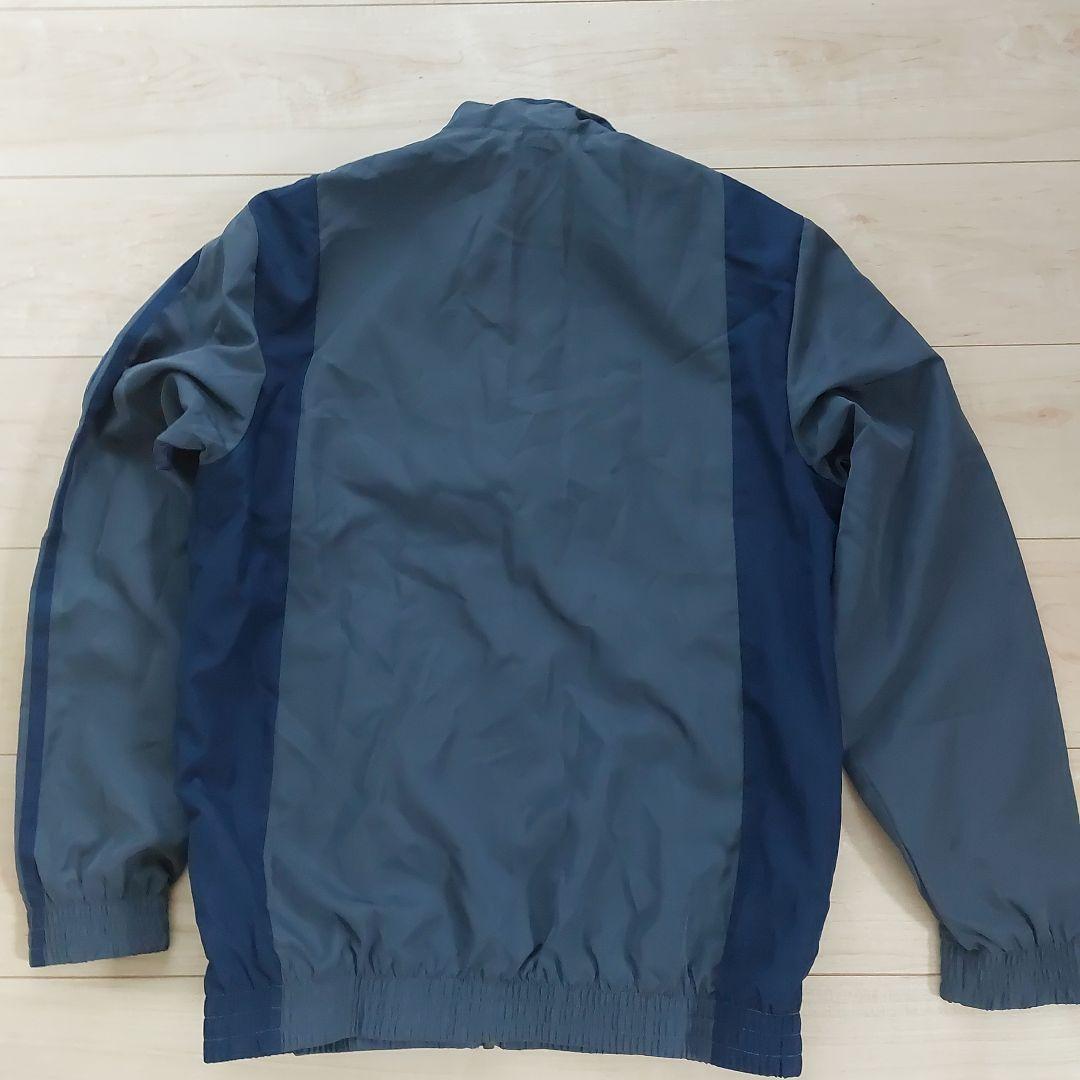adidas 定価1.2万円　トレーニングウェア上下セット ネイビー/グレー　S