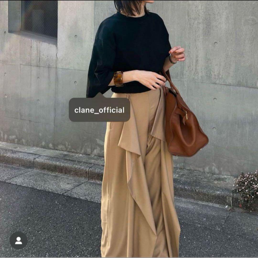 CLANE（クラネ）の「SQUARE FRILL PANTS（その他パンツ）」 - WEAR