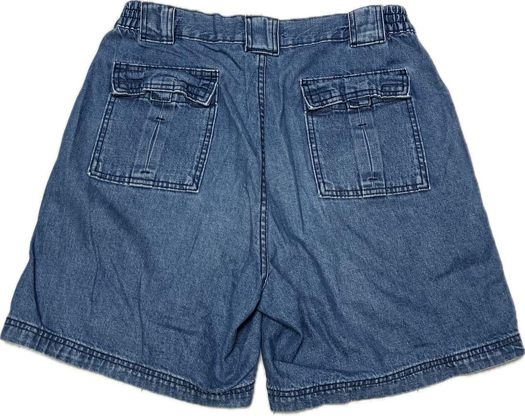 90s St. John's Bay デニムハーフパンツ サイズ32 古着