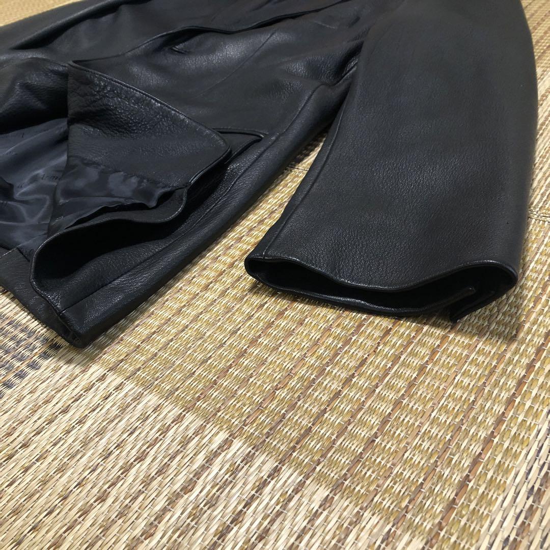半額 50％OFFの通販 ニチワ/鹿革/レザーブレザー美品(タバコ、ペットなし) メルカリ - ジャケット・アウター