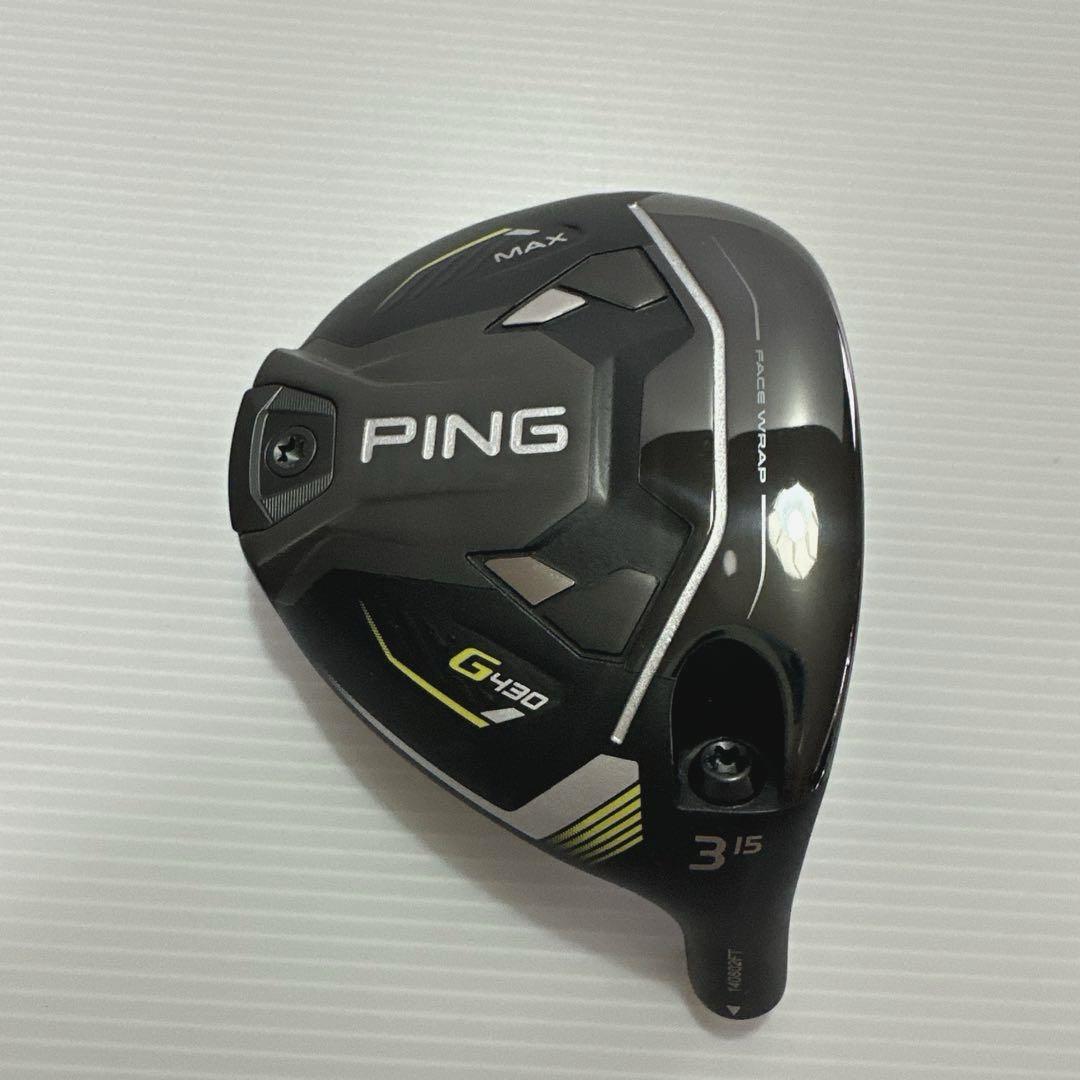 [超美品] G430MAX フェアウェイウッド 3 15度 ヘッド、カバー