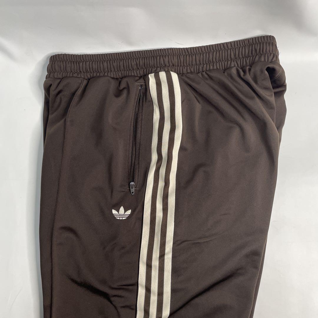 美品 アディダス　トラックパンツ　ベッケンバウワー　ブラウン