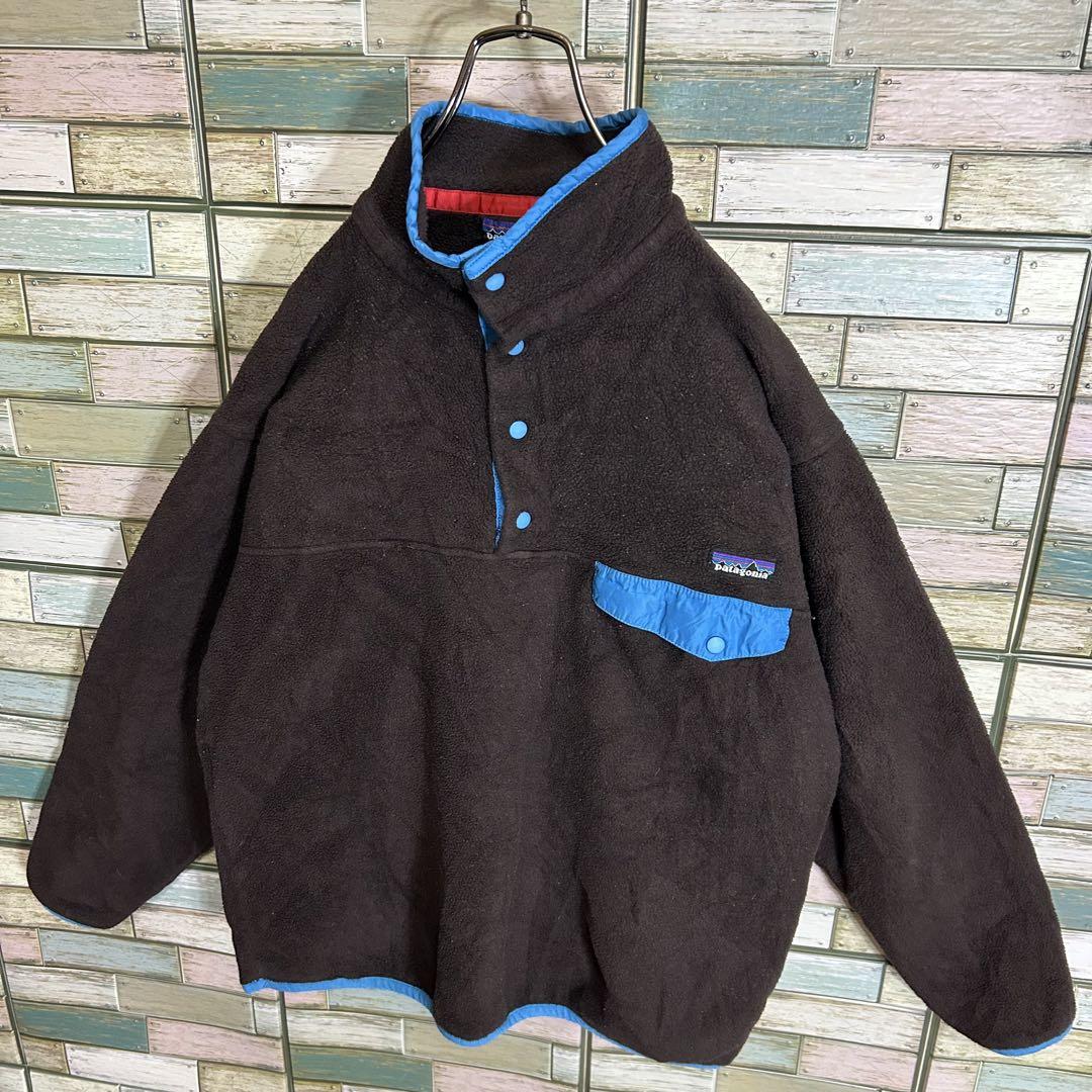 【シンチラ】patagonia パタゴニア　ハーフボタン　フリース