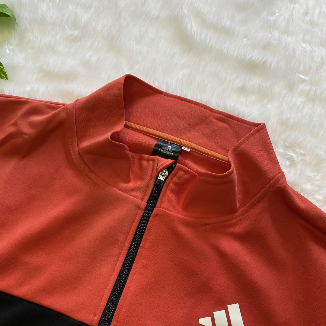 美品・4XO✨adidas ジャージ　上下セット　黒　ビッグサイズ