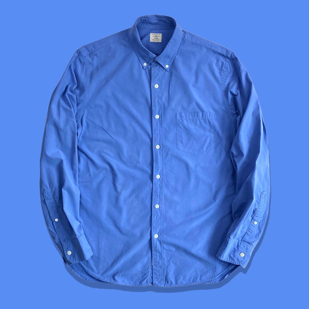 00s Y2K J.Crew ヴィンテージボタンダウンシャツ サックスブルー