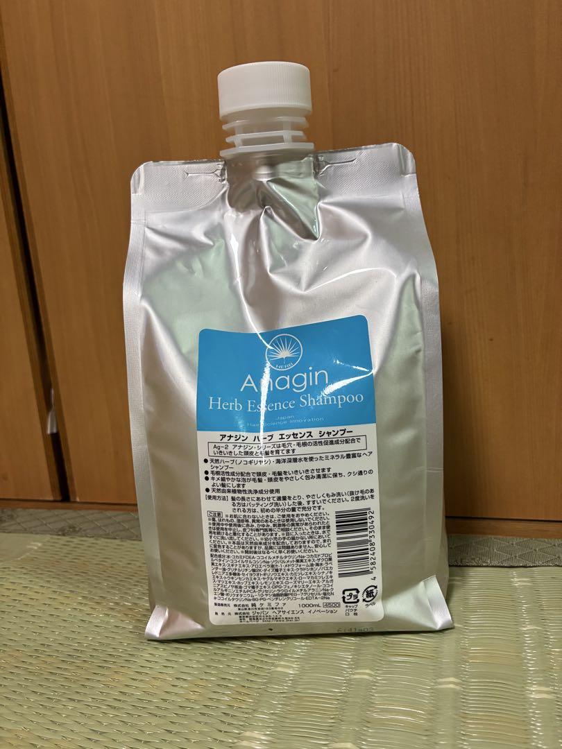 送料込み☆アナジンハーブエッセンスシャンプー 1000ml - メルカリ