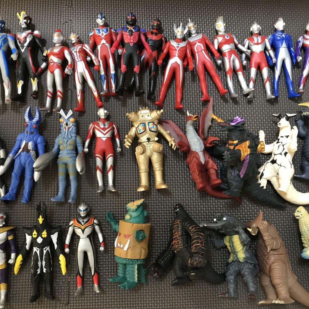 ウルトラマン　ソフビ４３体＋α　セット