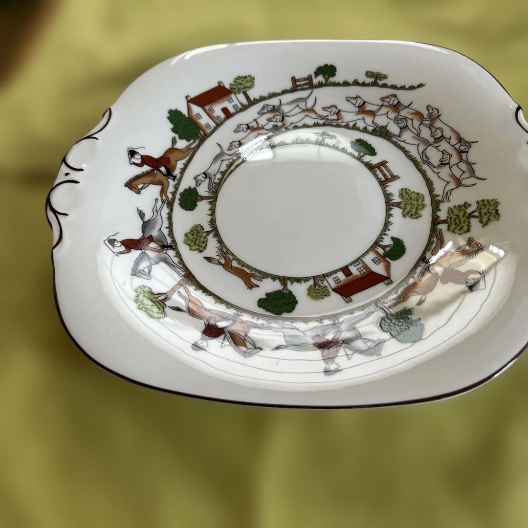 WEDGWOOD ハンティングシーン プレート 6,300円