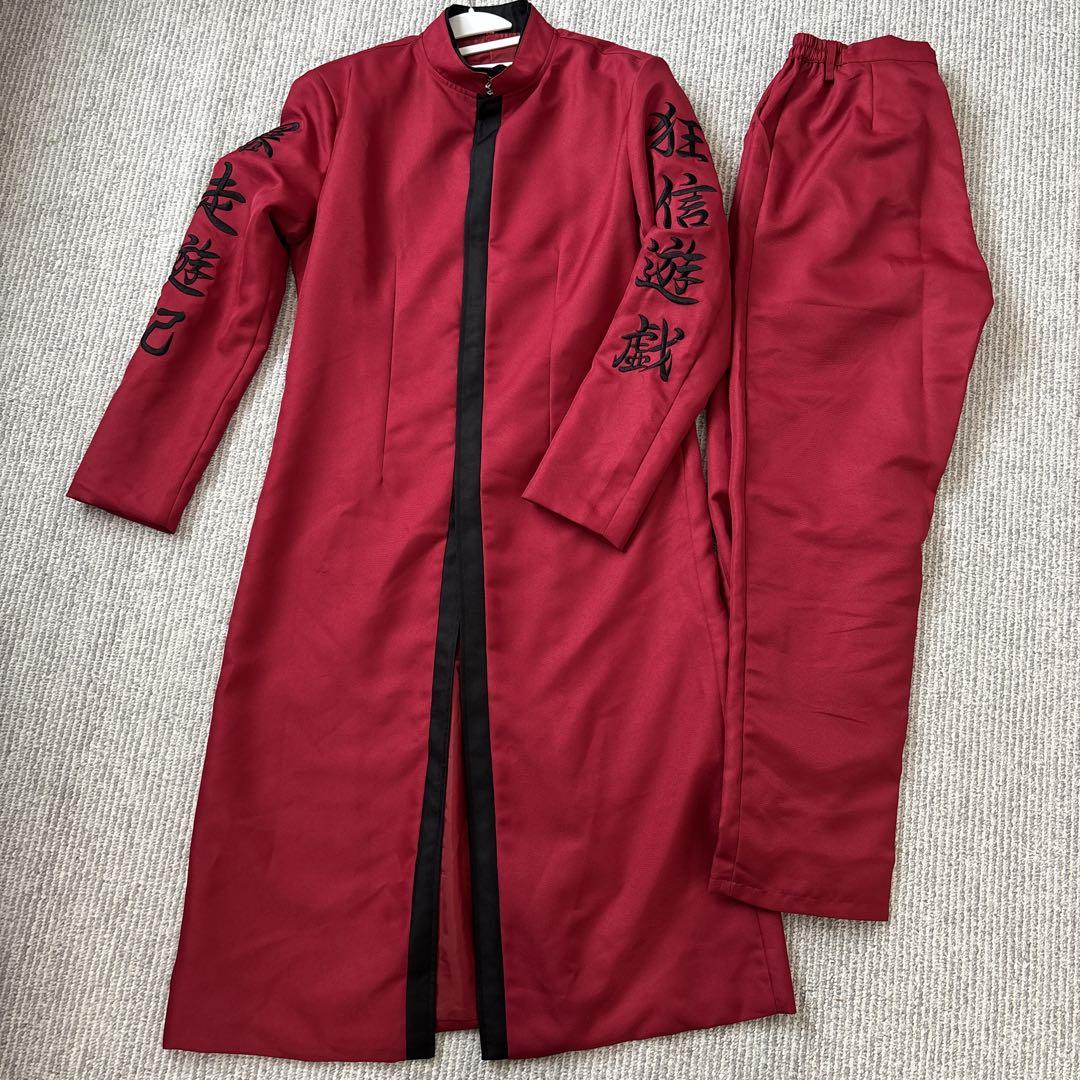 刺繍　天竺　赤　東リベコスプレ 在庫品】HOLOUN 東京卍 稀咲鉄太 半間修二 九井一 衣装 刺繡